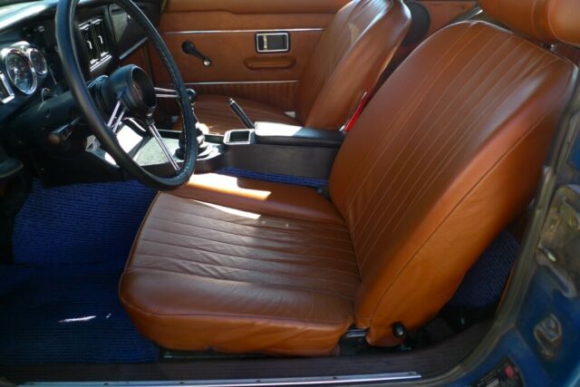 1974 Blue MG MGB Coupe