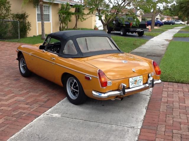 1974 Bracken (Orange) MG MGB Convertible
