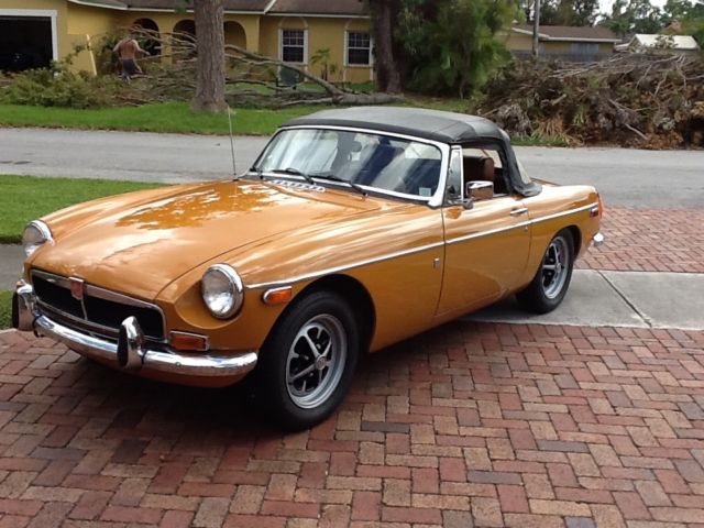 1974 Bracken (Orange) MG MGB Convertible