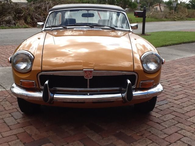 1974 Bracken (Orange) MG MGB Convertible