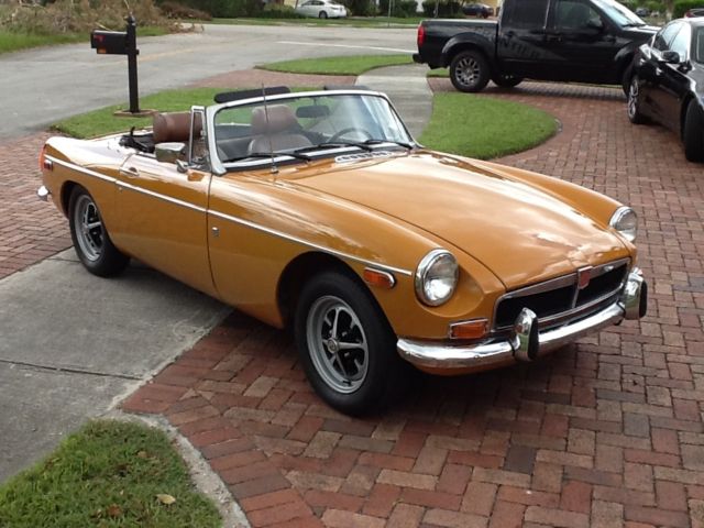 1974 Bracken (Orange) MG MGB Convertible