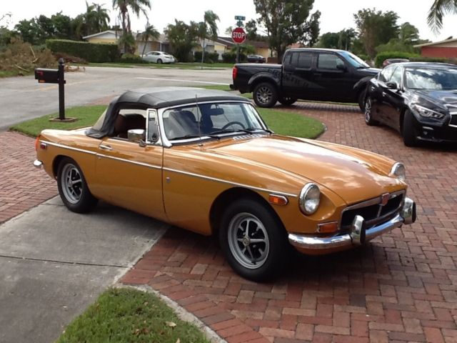1974 Bracken (Orange) MG MGB Convertible