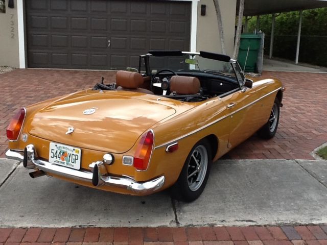 1974 Bracken (Orange) MG MGB Convertible