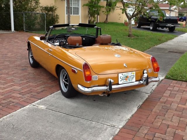 1974 Bracken (Orange) MG MGB Convertible