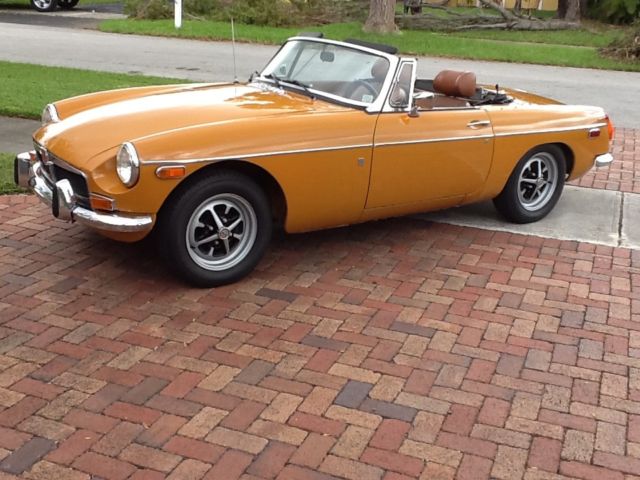 1974 Bracken (Orange) MG MGB Convertible