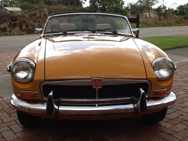 1974 Bracken (Orange) MG MGB Convertible