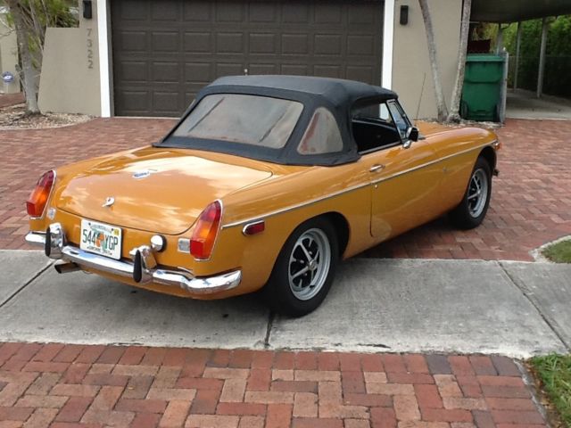 1974 Bracken (Orange) MG MGB Convertible