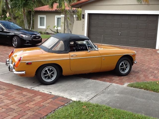 1974 Bracken (Orange) MG MGB Convertible
