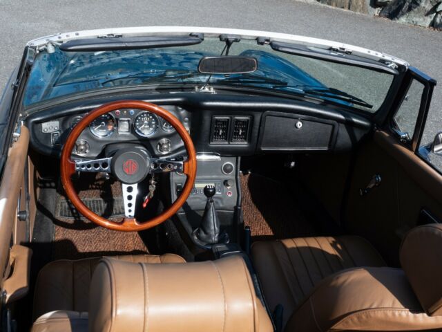 1974 British Teal MG MGB Convertible