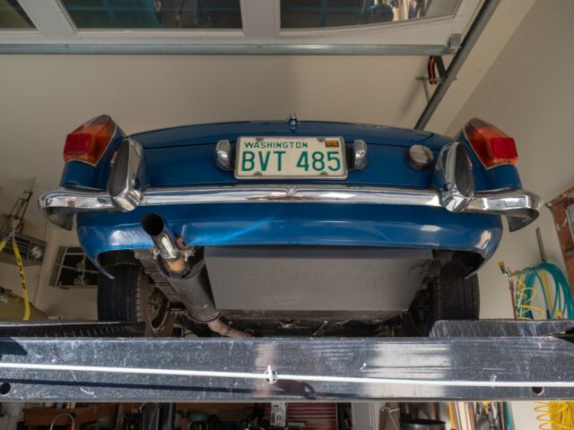 1974 British Teal MG MGB Convertible