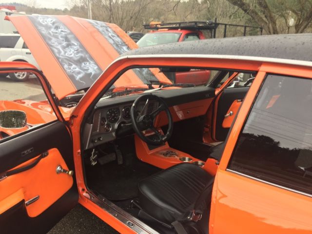 1974 Orange Chevrolet Nova Coupe