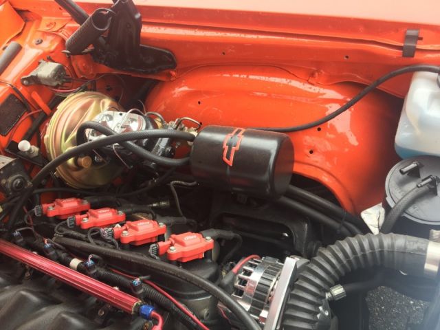 1974 Orange Chevrolet Nova Coupe