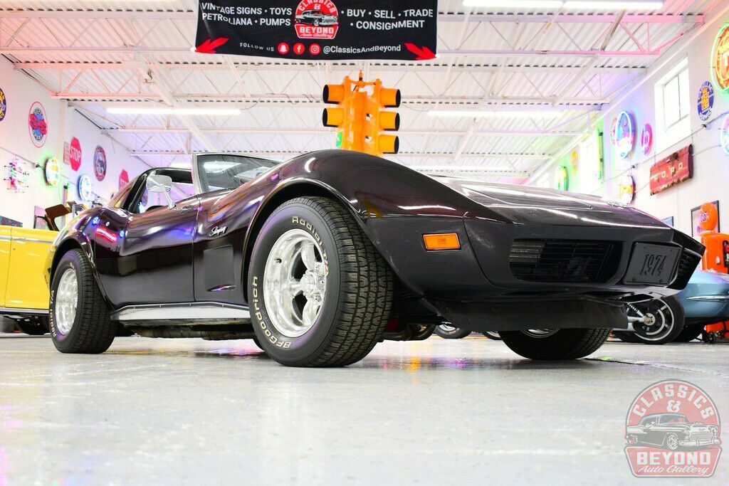 1974 Red Chevrolet Corvette Coupe