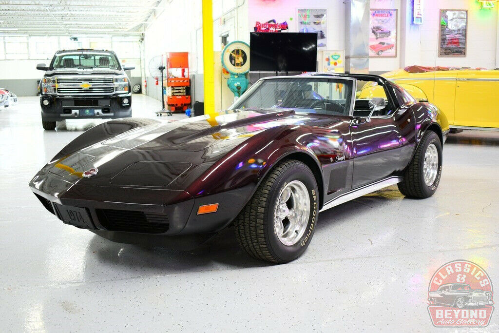 1974 Red Chevrolet Corvette Coupe