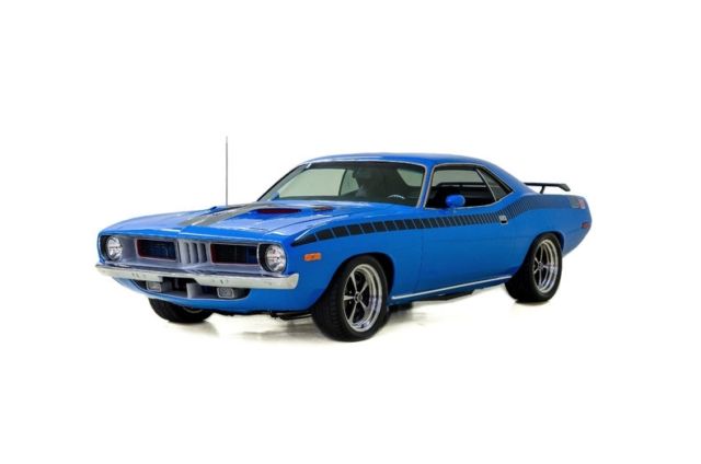 1974 Blue Plymouth 'Cuda Coupe