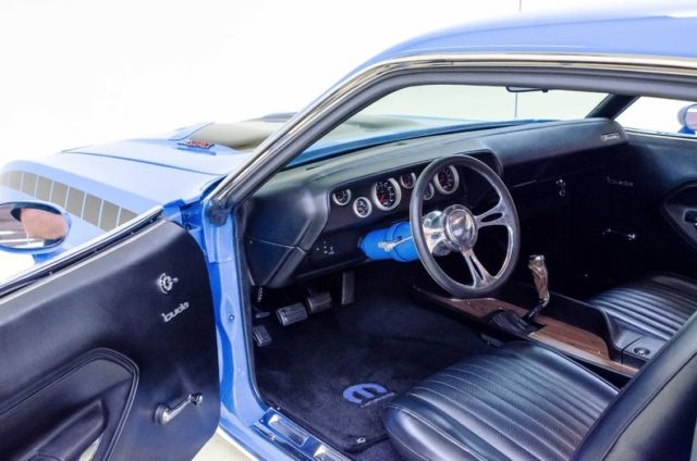 1974 Blue Plymouth 'Cuda Coupe