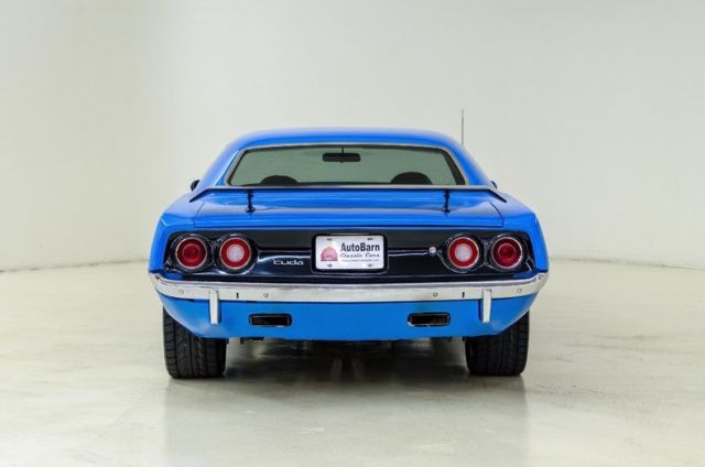1974 Blue Plymouth 'Cuda Coupe
