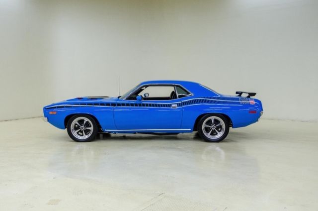 1974 Blue Plymouth 'Cuda Coupe