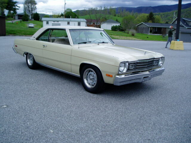 1974 Tan Plymouth Duster Coupe