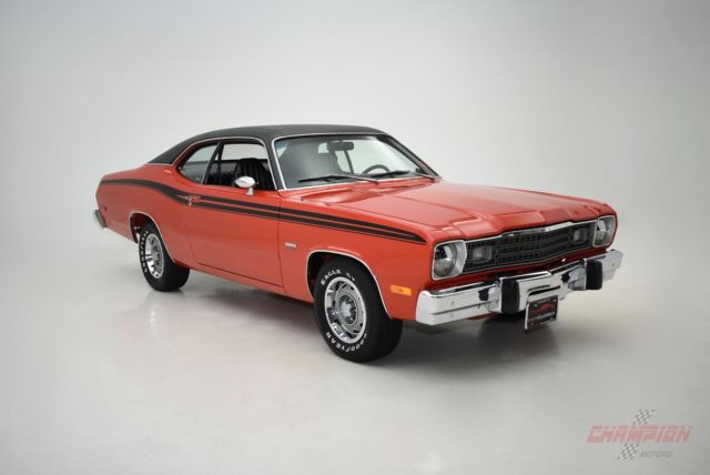 1974 Red Plymouth Duster 360 --