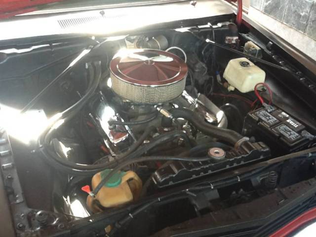 1974 Red Plymouth Duster Coupe