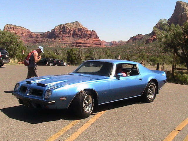 1974 REGATTA BLUE Pontiac Firebird Coupe
