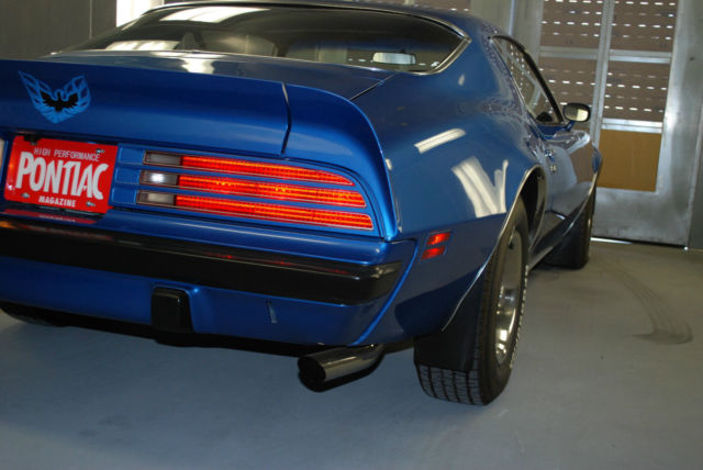 1974 REGATTA BLUE Pontiac Firebird Coupe