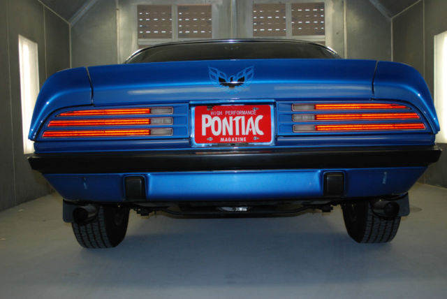 1974 REGATTA BLUE Pontiac Firebird Coupe