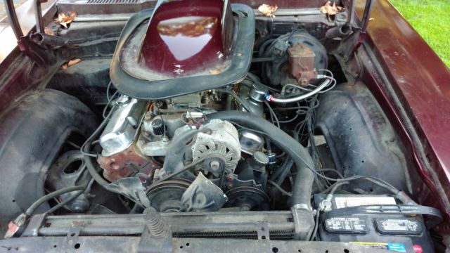 1974 Burgundy Pontiac GTO Hatchback