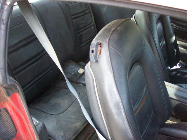 1974 Red Pontiac Trans Am Coupe