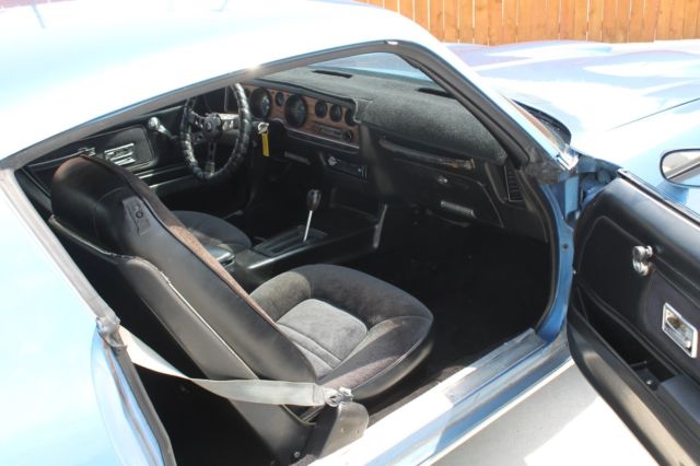 1974 Blue Pontiac Firebird Coupe