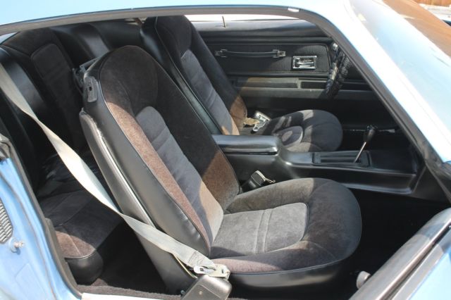 1974 Blue Pontiac Firebird Coupe