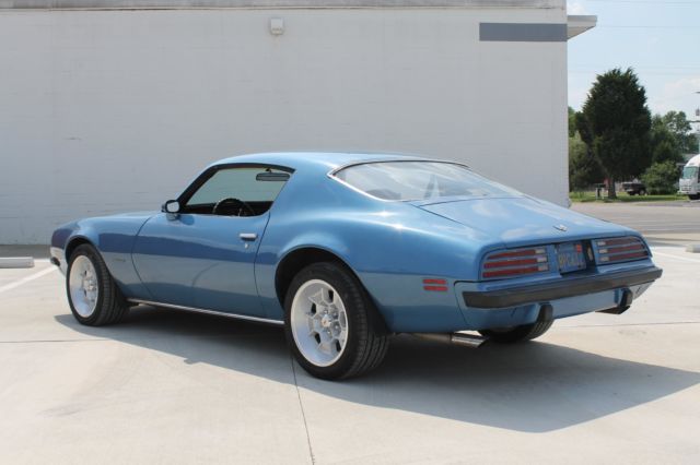 1974 Blue Pontiac Firebird Coupe