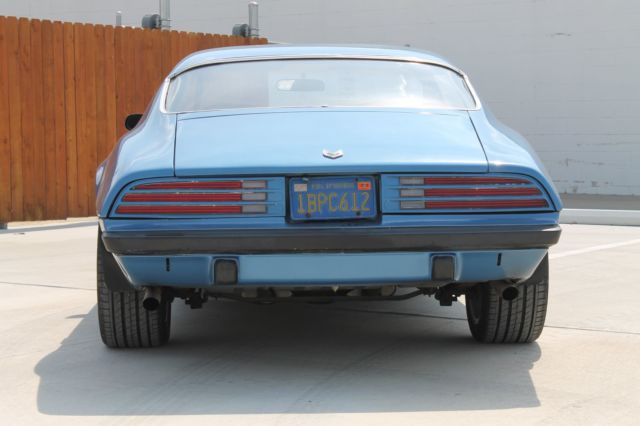 1974 Blue Pontiac Firebird Coupe