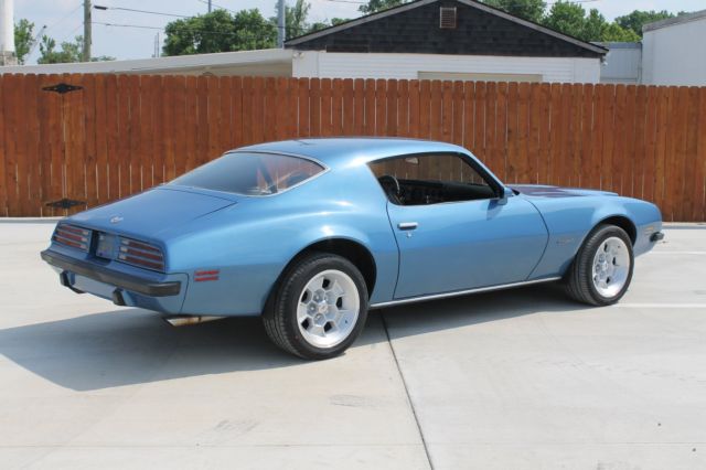 1974 Blue Pontiac Firebird Coupe