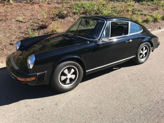 1974 Black Porsche 911 --