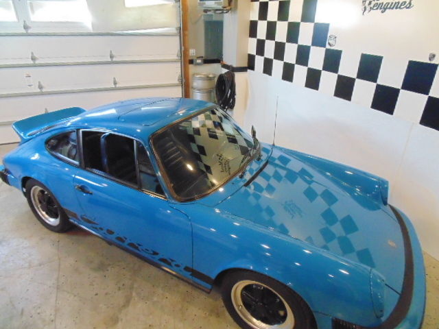1974 Blue Porsche 911 Coupe