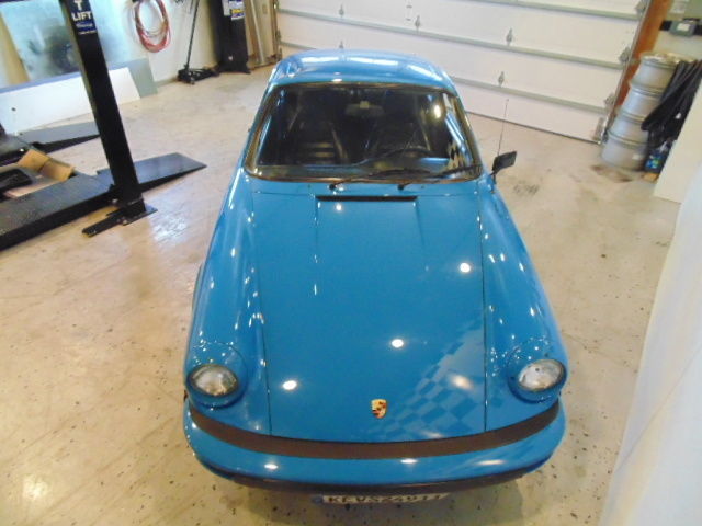 1974 Blue Porsche 911 Coupe