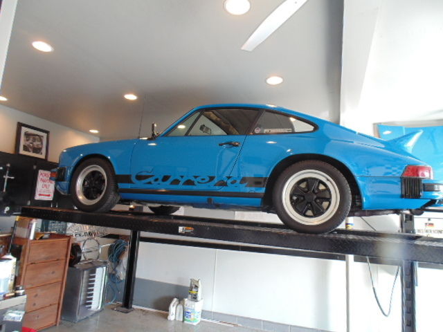 1974 Blue Porsche 911 Coupe