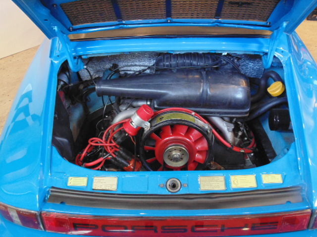 1974 Blue Porsche 911 Coupe