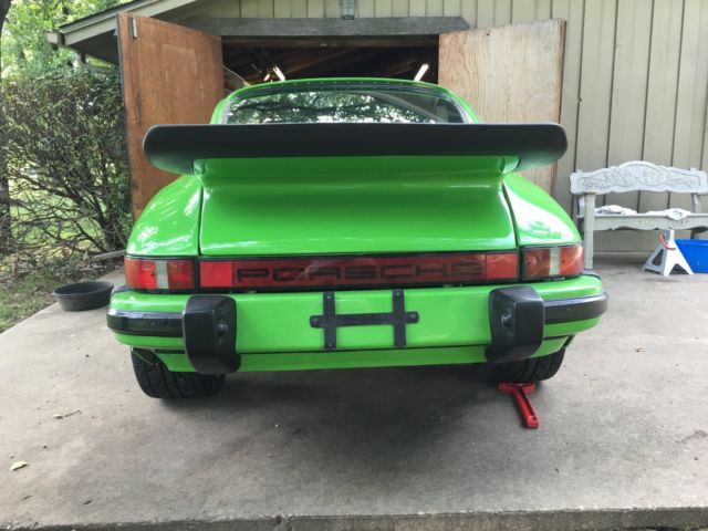 1974 Red Porsche 911 Coupe