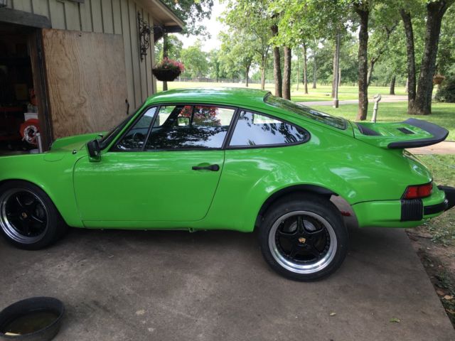 1974 Red Porsche 911 Coupe