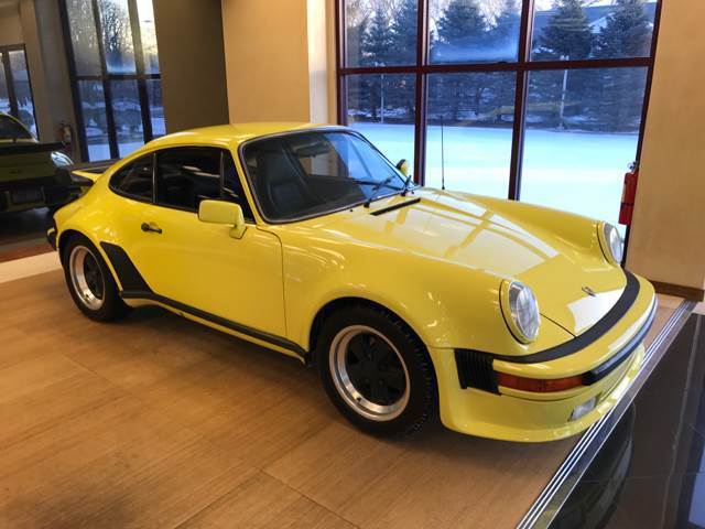 1974 Yellow Porsche 911 Coupe
