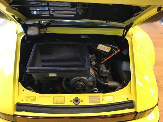 1974 Yellow Porsche 911 Coupe
