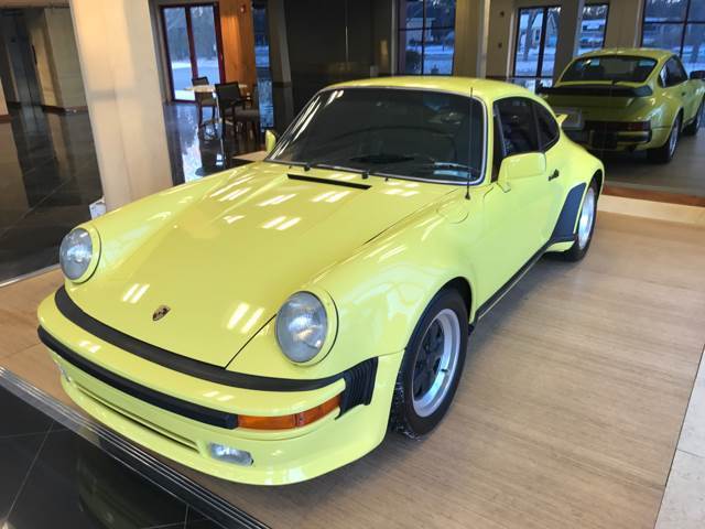 1974 Yellow Porsche 911 Coupe