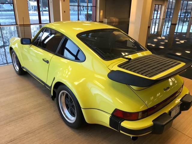 1974 Yellow Porsche 911 Coupe