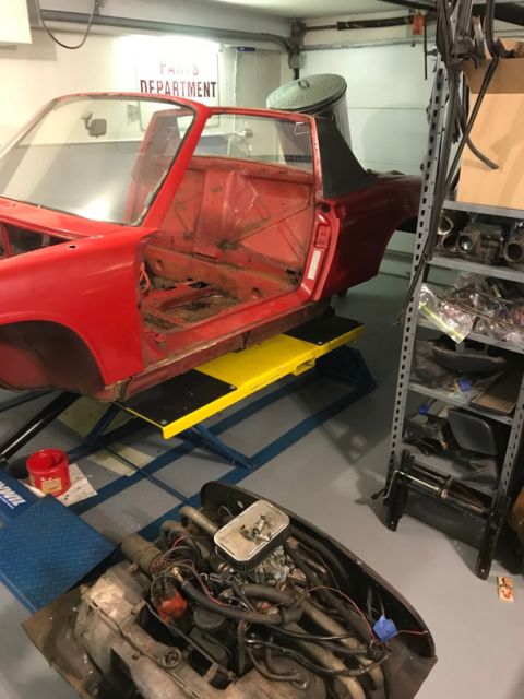 1974 Bahia Red L30E Porsche 914 Targa