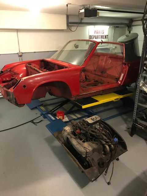 1974 Bahia Red L30E Porsche 914 Targa