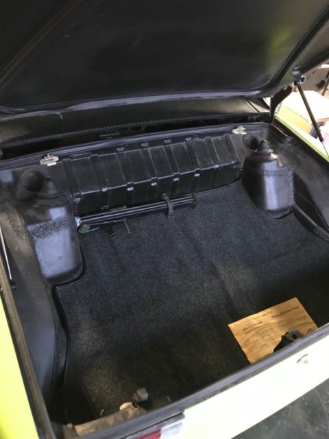 1974 Black Porsche 914 Convertible