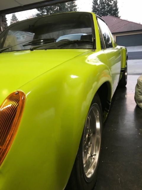 1974 Black Porsche 914 Convertible